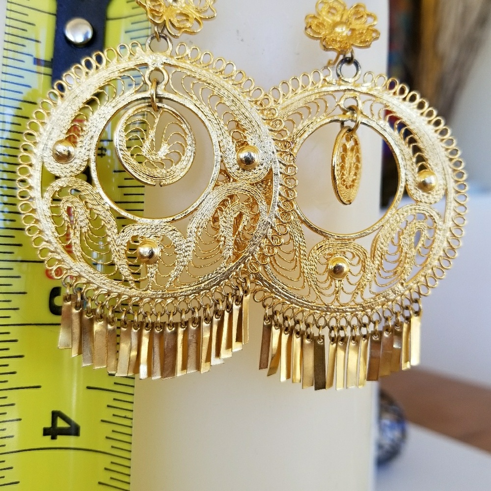 **SOLD** Bollywood style Earrings